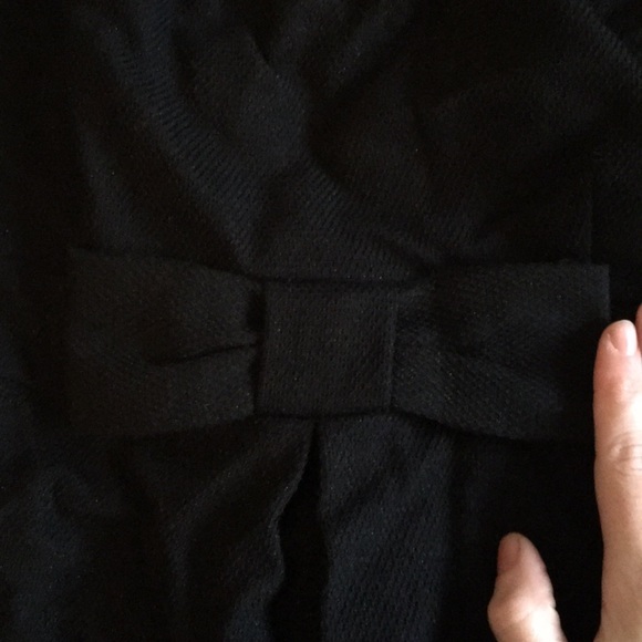 Juicy Couture black sparkly bow dress, size 8 - Picture 4 of 5